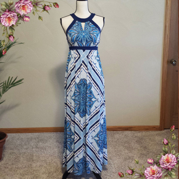 Elle Dresses & Skirts - MAKE AN OFFER ;) Geometric summer maxi dress.